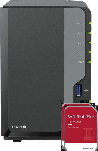 SYNOLOGY NAS 2 DS224+ 2x4TB HDD