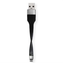   ROLINE Kábel Type-C - Type-A, USB 3.2 Gen 2,   0,11m, fekete