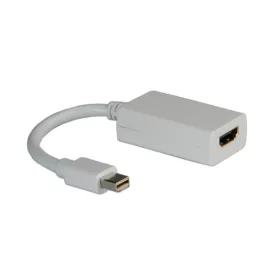  ROLINE Adapter Mini DisplayPort DP - HDMI, 2K@60Hz, M/F, fehér
