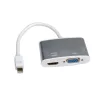 ROLINE Adapter, Mini DisplayPort - HDMI/VGA, Mini DP M - HDMI/VGA F