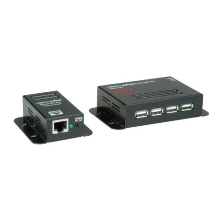 ROLINE Extender USB 2.0 - UTP CAT5, PoC, 4 port,  50m-ig