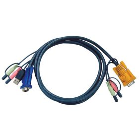 ATEN KVM Kábel USB és VGA,   3m