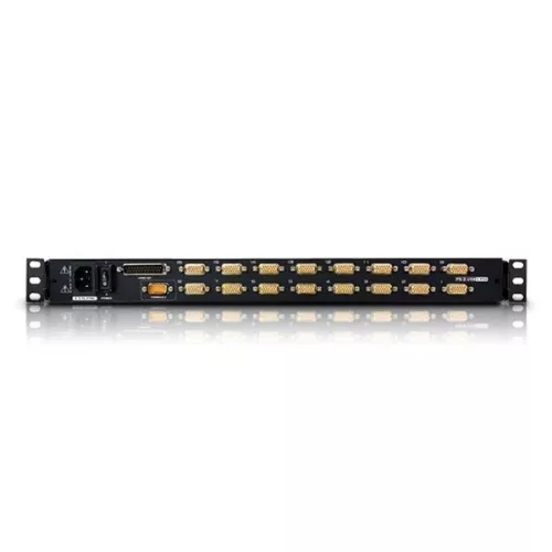 ATEN KVM Konzol LCD 19" + Switch, 16 port - CL5716N
