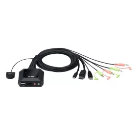   ATEN KVM Switch Hybrid kábel USB-C - DisplayPort, 2 port - CS52DP