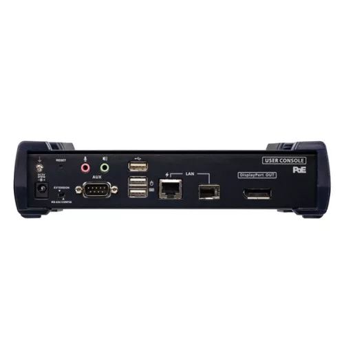 ATEN Extender 4K, DisplayPort, Single Display, KVM over IP, PoE (Receiver) - KE9952R-AX