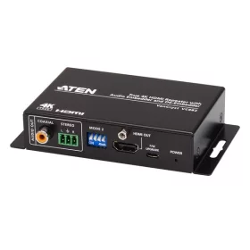   ATEN Repeater HDMI, Embedder és De-Embedder, True 4K HDMI - HDMI - VC882-AT-G