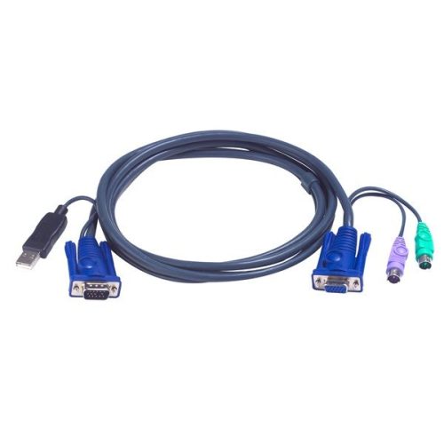 ATEN KVM Kábel PS/2 - USB,   6m - 2L-5506UP