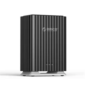   Orico DAS - 9728C3-EU-BK (2x 2,5/3,5 HDD/SSD -> USB-A/C, Max.: 44TB, fekete)