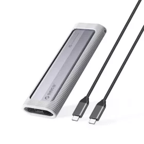   Orico Külső M.2 ház - AXM2S-G2-V1-GY (USB-A/C -> M.2 NVMe, Max.: 8TB, 10 Gbps)