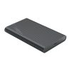 Orico Külső HDD/SSD Ház 2.5" - 2521C3-BK /74/(USB-A to USB-C, Max.: 4TB, fekete)