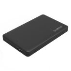   Orico Külső HDD/SSD Ház 2.5" - 2577U3-BK/71/ (USB-A, Max.: 9,5 mm, Max.: 4TB, fekete)