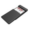 Orico Külső HDD/SSD Ház 2.5" - 2577U3-BK/71/ (USB-A, Max.: 9,5 mm, Max.: 4TB, fekete)