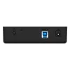 Orico Külső HDD/SSD Ház 3.5"/2,5" - 3588US3-V1-EU-BK/53/ (USB-A 3.0, Max.: 16TB, fekete)