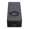 Orico Külső M.2 ház - M2PVC3-G20-BK/49/ (USB-C 3.2 Gen2x2 -> M.2 NVMe, Max.: 2TB, 20 Gbps)