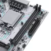 Maxsun Alaplap - Intel MS-B660M GAMING WIFI ICE s1700 (B660, mATX, 2xDDR4 3200MHz, 3xSATA3, M.2, HDMI, D-sub)