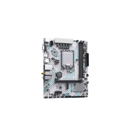Maxsun Alaplap - Intel MS-CHALLENGER B760M-H WIFI s1700 (B760, mATX, 2xDDR4 3200MHz, 3xSATA3, M.2, HDMI, D-sub)