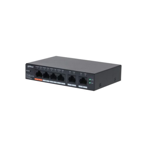 Dahua PoE switch - CS4006-4ET2ET-60 (Cloud Menedzsment; 4x100Mbps PoE; + 2x 100Mbps uplink, 60W)