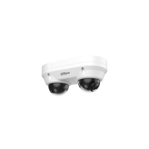 Dahua IP Dual dómkamera - IPC-HDBW2449F-AS-E2-IL (4MP, 2,8mm, IR+LED25m; H265+, IP67, ICR, WDR, IK10, mikrofon)