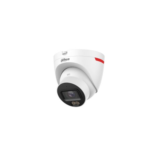 Dahua IP turretkamera - IPC-HDW2449T-S-LED-PRO (4MP, F1.0, 2,8mm, H265, IP67, IL20m, SD, PoE, mikrofon, AI)