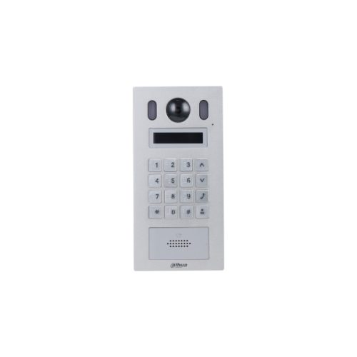 Dahua IP video kaputelefon - VTO6221E-P (kültéri egység, 2MP, IK08, IP65, ICR, audio,RFID olvasó, Mifare, I/O,12VDC/PoE)