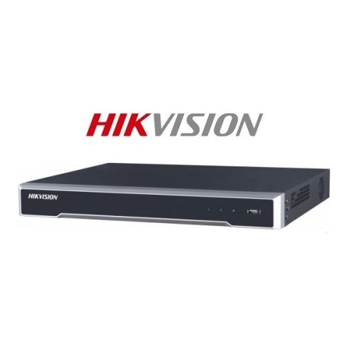 Hikvision NVR rögzítő - DS-7616NI-Q2/16P (16 csatorna, 160Mbps rögzítési sávsz, H265+, HDMI+VGA, 2xUSB, 2xSata, 16x PoE)