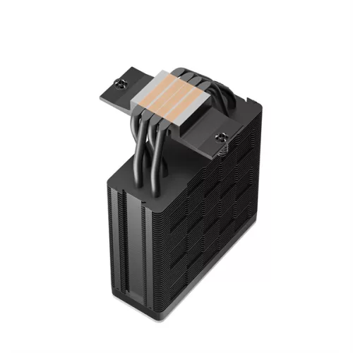 DeepCool CPU Cooler - AG400 BK ARGB V2 (31,6 dB; max, 128,93 m3/h; 4pin csatlakozó, 4 db heatpipe, 12cm, PWM)