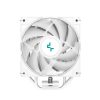 DeepCool CPU Cooler - AG400 WH ARGB (31,6 dB; max, 128,93 m3/h; 4pin, 4 db heatpipe, 12cm, PWM, A-RGB LED, fehér)