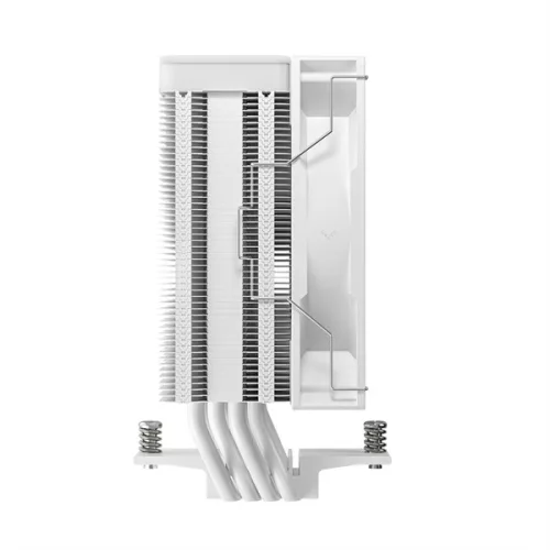 DeepCool CPU Cooler - AG400 WH ARGB V2 (31,6 dB; max, 128,93 m3/h; 4pin csatlakozó, 4 db heatpipe, 12cm, PWM, fehér)