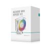 DeepCool CPU Cooler - AG400 WH ARGB V2 (31,6 dB; max, 128,93 m3/h; 4pin csatlakozó, 4 db heatpipe, 12cm, PWM, fehér)