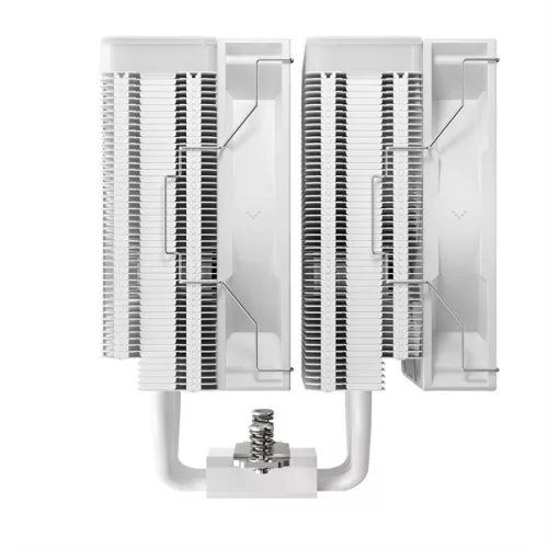 DeepCool CPU Cooler - AG620 WH ARGB V2 (29,4 dB; max, 115,32 m3/h; 4pin csatlakozó, 6 db heatpipe, 12cm, PWM, fehér)