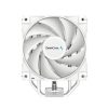 DeepCool CPU Cooler - AK400 WH (29 dB; max, 112,93 m3/h; 4pin csatlakozó, 4 db heatpipe, 12cm, PWM, fehér)