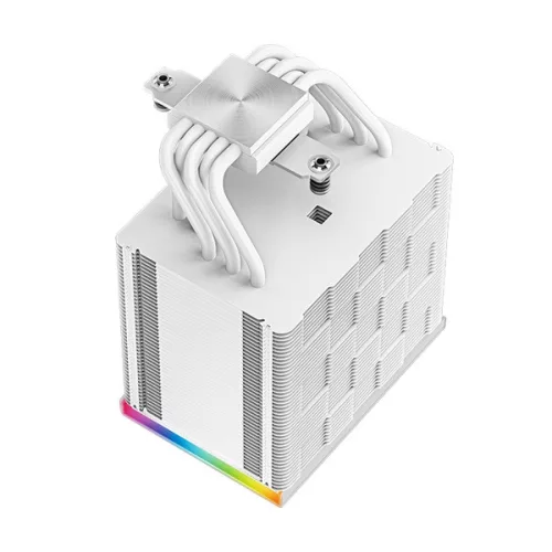 DeepCool CPU Cooler - AK500S Digital WH (28 dB; max, 117,21 m3/h; 4pin csatlakozó, 5 db heatpipe, 12cm, PWM, fehér)