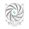 DeepCool CPU Cooler - AK620 DIGITAL SE WH (28 dB; max, 117,21 m3/h; 4pin csatlakozó, 6 db heatpipe, 2x12cm, PWM, RGB)