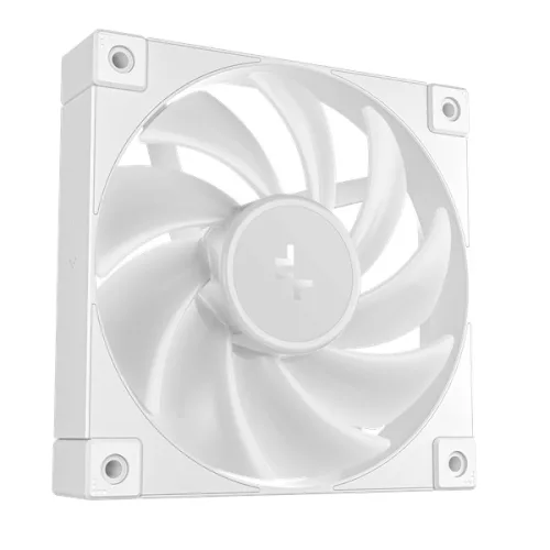DeepCool Cooler 12cm - FD12 ARGB WH( (3in1) (27,6dB; max. 109,07 m3/h; 3pin csat; hydro bearing, ház hűtésre, PWM, fehé)