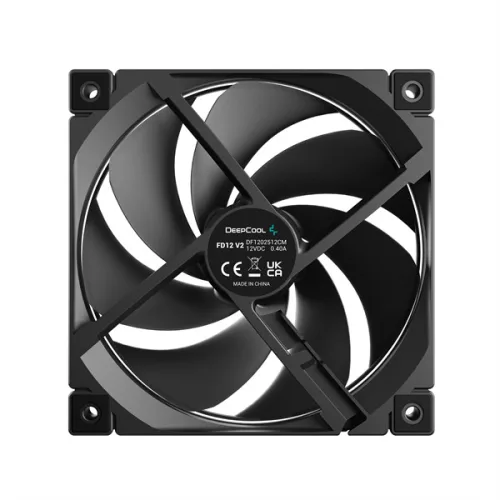 DeepCool Cooler 12cm - FD12 V2 3IN1 (35,6dB; max. 135,73 m3/h; 3pin csatlakozó; hydro bearing, ház hűtésre, PWM)