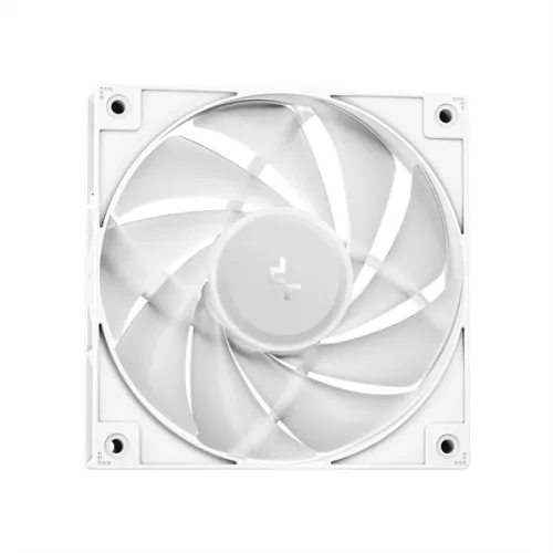 DeepCool CPU Water Cooler - LE240 WH V2 (max 31,6dB; max. 128,93 m3/h; 2x12cm, A-RGB LED, fehér)