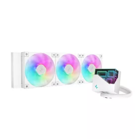   DeepCool CPU Water Cooler - LT360 WH ARGB (max 19dB; max. 145,86 m3/h; 3x12cm. fehér)