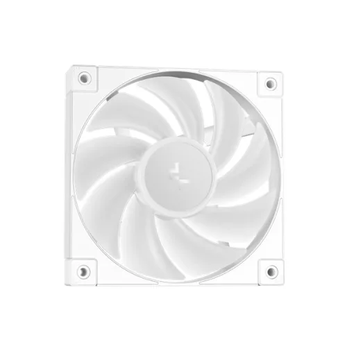 DeepCool CPU Water Cooler - MYSTIQUE 360 WH ARGB (max 21dB; max. 123,09 m3/h; 3x12cm, LED kijelző, fehér)