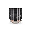 Endorfy CPU Cooler - Spartan 5 MAX ARGB (12 cm, 4 pin, 4x heatpipe, PWM, TDP 180W, fekete)