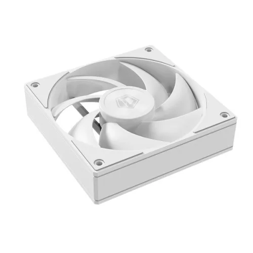 ID-Cooling Cooler 12cm - AF-1230-W (31,1dB, max. 143,90 m3/h, 4pin, PWM, Hydro bear, Daisy chain, 12cm, fehér)