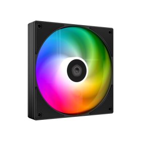   ID-Cooling Cooler 12cm - AS-120-ARGB-K (27,2dB, max. 98,54 m3/h, 4pin, PWM, 12cm, ARGB, fekete)