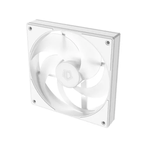 ID-Cooling Cooler 14cm - AS-140-ARGB-W (24,9dB, max. 122,66 m3/h, 4pin, PWM, 14cm, ARGB, fehér)