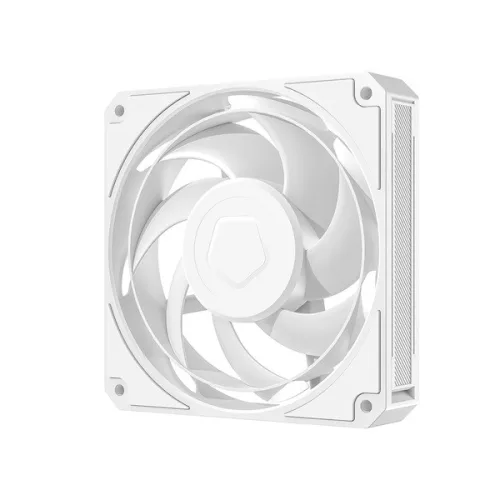 ID-Cooling Cooler 12cm - AT-120-W (36,5dB, max.141,01 m3/h, 4pin, PWM, 12cm, fehér)