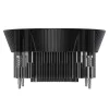 ID-Cooling CPU Cooler - DK-07i (25,6dB; max. 104,48 m3/h; 3pin csatlakozó, 12cm)
