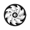 ID-Cooling CPU Cooler - DK-03 Rainbow (14.2-25.6dB; max. 104,48 m3/h; 4pin csatlakozó, PWM, 12cm, LED)