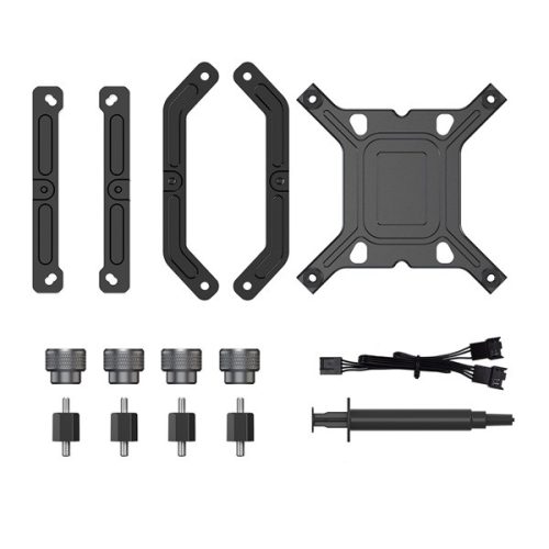 ID-Cooling CPU Cooler - FROZN A410 GDL (29.9dB; max. 132,52 m3/h; 4pin csatlakozó, 4 db heatpipe, 12cm, PWM)