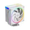 ID-Cooling CPU Cooler - FROZN A410 ARGB WHITE (29.9dB; max. 132,54 m3/h; 4pin, 4 db heatpipe, 12cm, A-RGB, PWM)