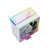 ID-Cooling CPU Cooler - FROZN A410 ARGB WHITE (29.9dB; max. 132,54 m3/h; 4pin, 4 db heatpipe, 12cm, A-RGB, PWM)