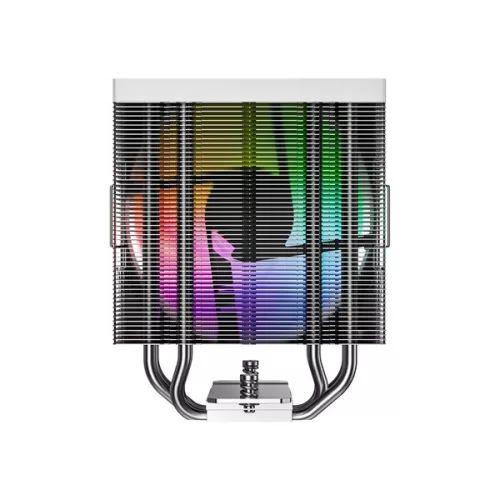 ID-Cooling CPU Cooler - FROZN A410 SE ARGB WHITE (27,2dB; max. 98,54 m3/h; 4pin csatlakozó, 4 db heatpipe, 12cm, PWM,)