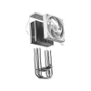 ID-Cooling CPU Cooler - FROZN A410 SE WHITE (24,8dB; max. 93,78 m3/h; 4pin csatlakozó, 4 db heatpipe, 12cm, PWM)
